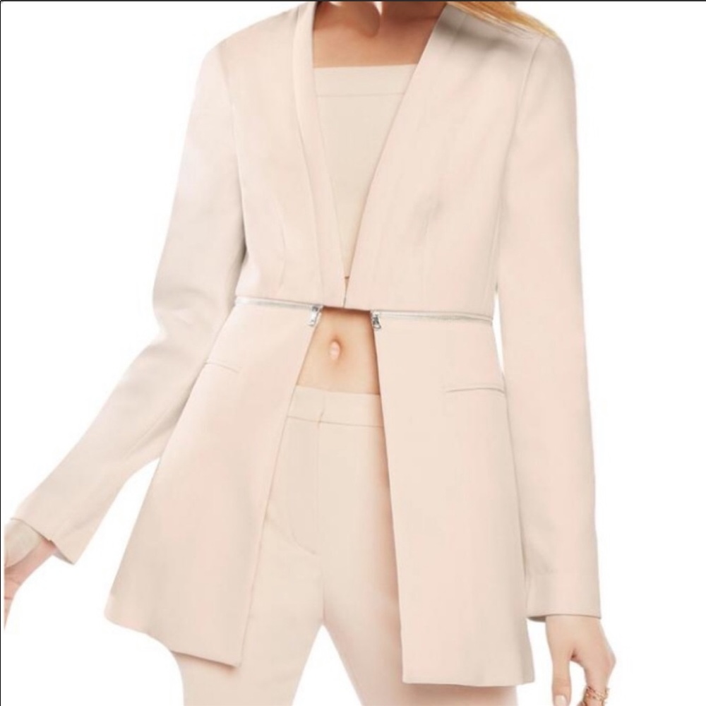 BCBG Maxazria Derek Bare Pink (pale pink) jacket